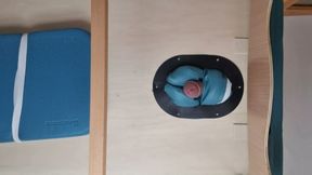 Fucking the Massage Table Below View