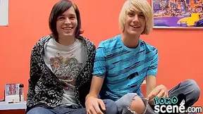 Anal Penetration Session With Two Emo Teens 18+ With Long Hair