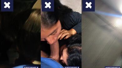 Threesome blowjob double mouth