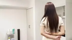 Asian angel gobbles on pussy