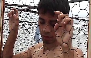 Twink rooftop bareback