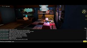 Tyga Blue Bed 3D Anime Porn Adventure With IMVU Game Characters