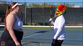Gibby Federer : Worldwide Tennis Cock Slinging Star Featuring Mia Dior &amp_ Cali Caliente Official