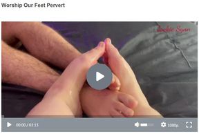Worship Our Feet Pervert 1080p