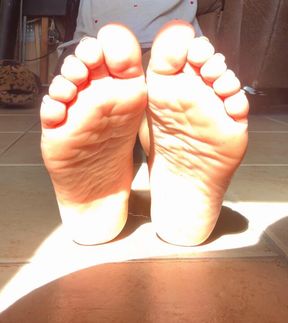 Soaking up the sun