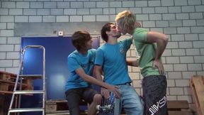 Fun with Friends Wild Cock Sucking Threesome