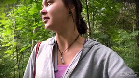 daring outdoor piss ritual in park - kinky mary drinks everything