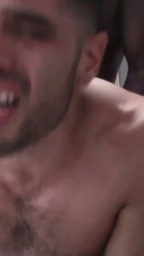 Thief destroyed with massive black cock of sneaky officer   Clip 1