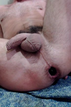 Ramming My Rectum and Guts Hard and Deep with Giant Eggplant Til I Cum From It