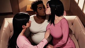 Stepmom Catches Stepdad Fucking Stepdaughter and Understands