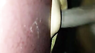 Amateur Bi-racial No condom with a Phat Jizz-shotgun at the Glory Fuckhole