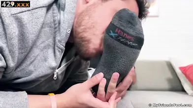 Jaxtons Hot Feet & Toes - Foot Fanatic Worships His Hunk