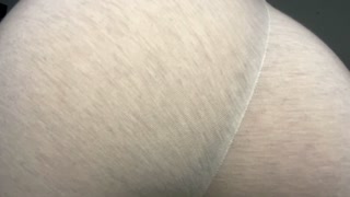 Ass Teasing Yoga Pants Self Rope Bondage Squirt