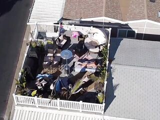 I Caught A Woman Sunbathing Exposed With My Drone!