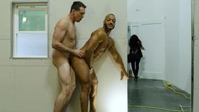 ”Preggo wifey cheated on by her black hubby with a MAN! - Pierce Paris & Dillon Diaz”