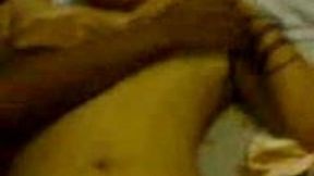 Indian bitch flashed ugly tits while being fucked in dirty room