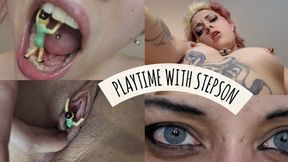 MY SHRUNKEN STEPSON - vore giantess