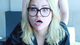 激しいアナルセックスの後、発情した尻軽女がチンポをしゃぶる