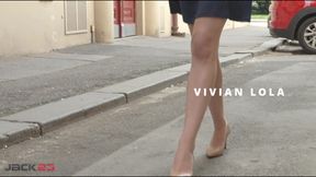 Blonde Brazilian Girl Get Fuck in the Her Wet Pussy, Anal by a Huge Monster Cock,high Heels Feet Fetish