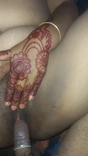 Since no one was home, I had sex with my wife
