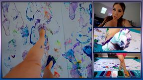 Joy in Every Painted Footprint starring Katelyn Brooks