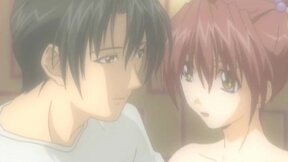 Anime beauty gets facialized
