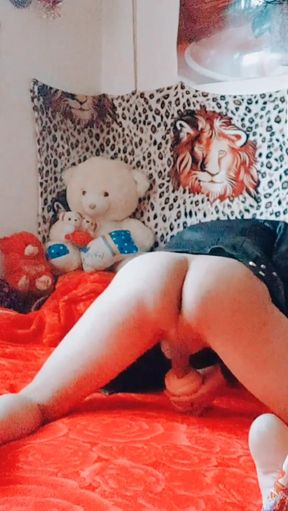 🌋I Fuck This Toy Pussy And Cum
