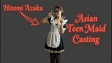 Asian Teen Maid Casting - Hitomi Azaka - Season 1, Episode 1 - AI-generated