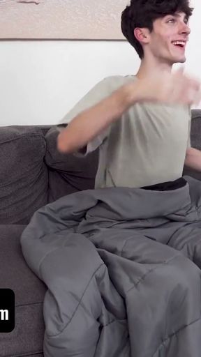 Movie Night With the Stepsons? Always Better With Four Horny Cocks and a Foursome   Clip 1