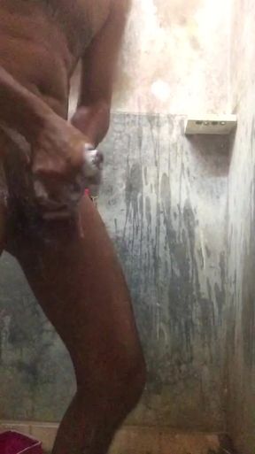 Shower time and mal outing