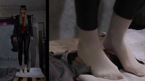 dancing on a face featuring Alice (two views)