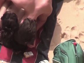 Right there on the public beach they fuck