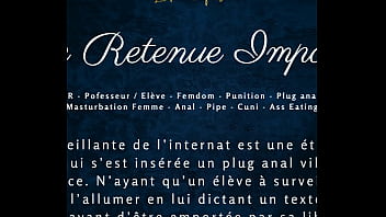 Une Retenue Impossible - French Audio Porn Femdom Anal
