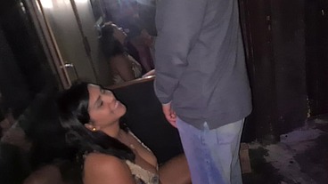 Na balada mamei o barman mas o gerente dele nos pegou no flagra