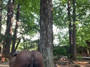 Diamondd Bussy Doing Some Naked Yoga In Atlanta Showing His Nice Big Ass and Hole