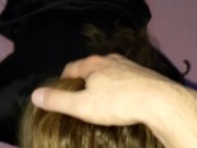 Blonde Teen Gives Blowjob (CreamyDanielle)