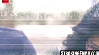 Slipping into Slow Motion Keyla and Sheylas Sultry Sunset Strip Show