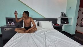 Convincing my ex-boyfriend to take a close look at my big breasts By Queen and Jhonny Cam Babi