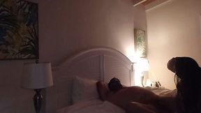 Kev Can’t Get Enough of Nat’s Cock-Sucking & Hand Job Action, Rims Her Ass & Blows His Load Deep