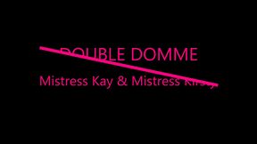 Double Domme - You want to be a cum eating cuckold.