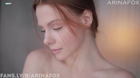 ArinaFox mesmerizes with teen charm in steamy tantric massage fantasy