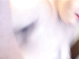 Obese black SSBBW lubes up her titties and plays with a glass toy