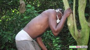 franck cameroon who copiously fucks his hetero friend during a walk in the bush in the free era. on xvideos red