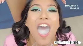 Pris Angel 2# gokkun - 101 cum loads