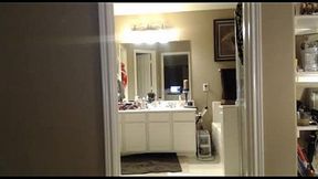 Curvy Gisele shows off big tits on webcam