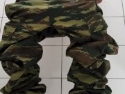 Greek Army Big cumshot