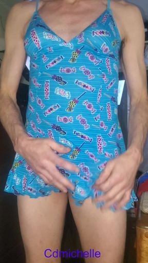 Crossdressers CD Michelle Wearing Sexy Lingerie