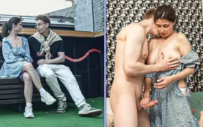 College artist gets tested by his manager with a sloppy deepthroat