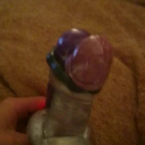 magic wand and dildo cum