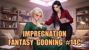 Impregnation Fantasy Gooning #14C: Fertility Goddess Breeding Trance (Animated, Music)